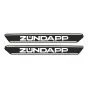 Tank stickers Zundapp ZD40 Black/White