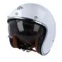 Helmet Jet Le Mans II SV MT White Medium