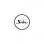 Sticker Solex Logo Round White/Black 41MM