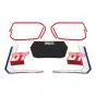 Stickerset Yamaha DT Blue/White/Red