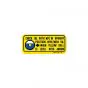 Sticker Oil level check Honda MT50