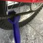 Chain brush for moped chains