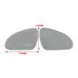 Tank rubbers Zundapp 515 Grey