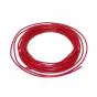 Electric wire 3 Mtr Packed. - 1.0MM² Red