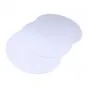 Number plate set Cross / Race Oval White 3-Piece 