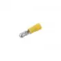Round Plug Insulated Yellow 5MM A-Quality