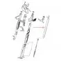 Stanchions set Puch Monza