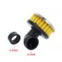 Powerfilter Angled 28/35MM Yellow/Chrome
