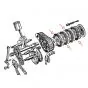 Clutch plate set ILO G50 Piano