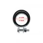 Exhaust clamp with rubber 32/36MM Universal