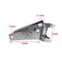 Headlight Support Kreidler Left Clamped
