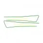 Stickerset Tank Honda Camino Yellow/Green/Transparent