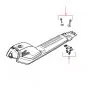 Mounting set Fuel tank Rearside Honda MB