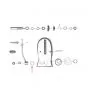Filler Ring Kickstart pedal Zundapp 517