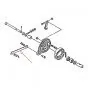 Brake Anchor Bar Rear Yamaha FS1