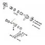Spacer Engine Mounting Zundapp