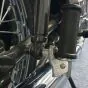 Spacer Duo Footrests Exhaust Side Kreidler
