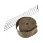 Exhaust Heat Wrap Titanium 50MM / 5 Meter