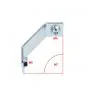 Bracket Footboard Vespa Ciao