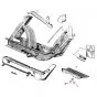 Bracket Footboard Vespa Ciao