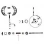 Spacer Front and Rear Wheel Zundapp