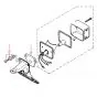 Taillight mounting set Yamaha DT50MX
