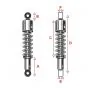 Shock absorbers Yamaha FS1/Sheriff Chrome