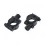Mirror Bracket Set Black M10X1.25 Right Universal 
