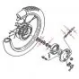 Kilometer Wormset Yamaha DT50/80MX