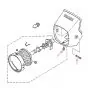 Mounting set Headlight with spoiler Yamaha DT50MX