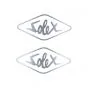 Stickerset Solex Silver 70X33MM