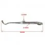 Exhaust Puch Maxi Slash-Cut Chrome