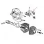 Cylinder Cooling Cap Vespa Ciao Chrome