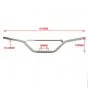 Handlebar Zundapp GS125 Chrome with Holes