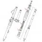 Spring set Front fork Yamaha FS1 until 1979