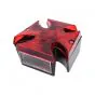 Taillight Maltese Cross Big Black Metal