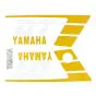 Stickerset Yamaha DT50MX Yellow/White