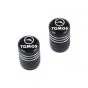 Air Valve Caps Tomos Black