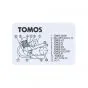 Model Identification Sticker Tomos A52