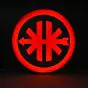 Lamp Kreidler Logo LED Red