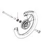 Seal Front & Rearwheel Honda MT/MB/MTX