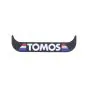Sticker License Plate Holder Small Tomos Red/White/Blue