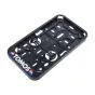 Sticker License Plate Holder Small Tomos Red/White/Blue