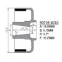 HPI 2-TEN Ignition Sachs 504/505 Hercules - 94MM