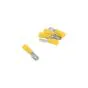 Flat Plug Tongue Yellow 6.3MM
