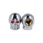 Air Valve Caps Model Skull Chrome