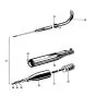 Exhaust Spoon Model Puch MV/VS/DS