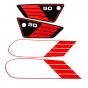 Stickerset Yamaha FS1 3E9 Red/Black