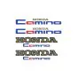 Stickerset Honda Camino Types 1+2