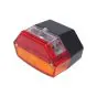 Taillight ULO Orange/Red Universal